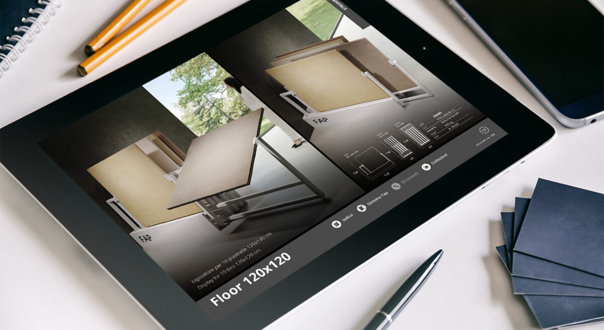 Graphic Design and 3D Environments for FAP Merchandising Catalog